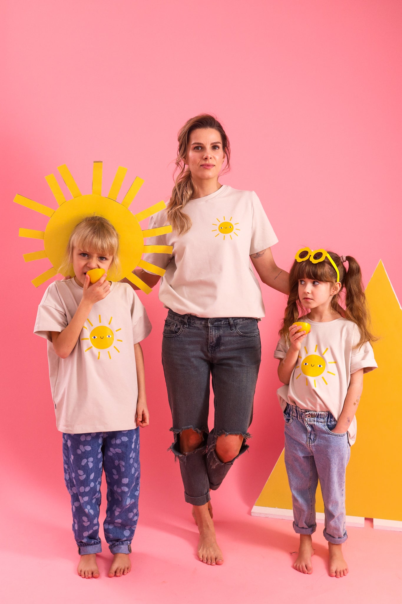 SONNE AUF CREME - ERWACHSENEN T-SHIRT