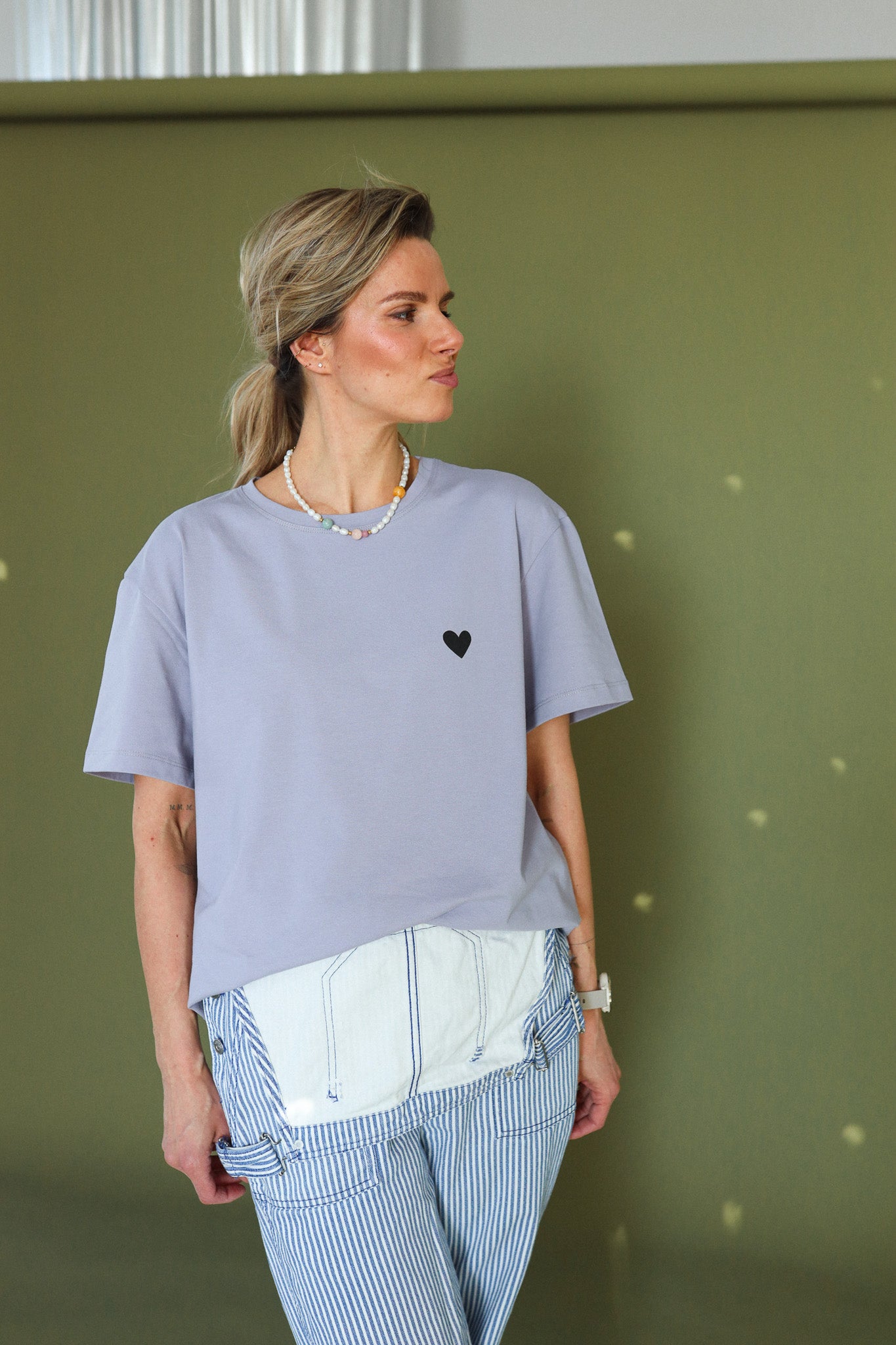 CAT LOVER - BOXY T-SHIRT - LILAGRAU