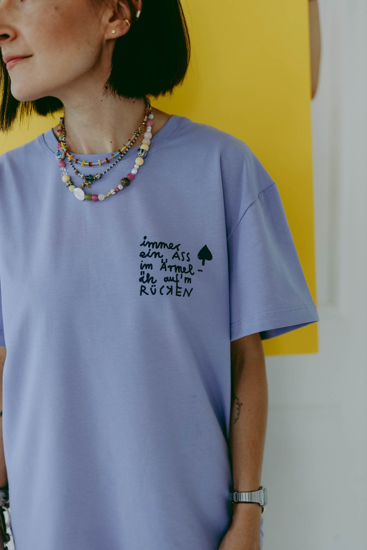 JOKER - BOXY T-SHIRT - Halfbird x DGU - ART Kollektion