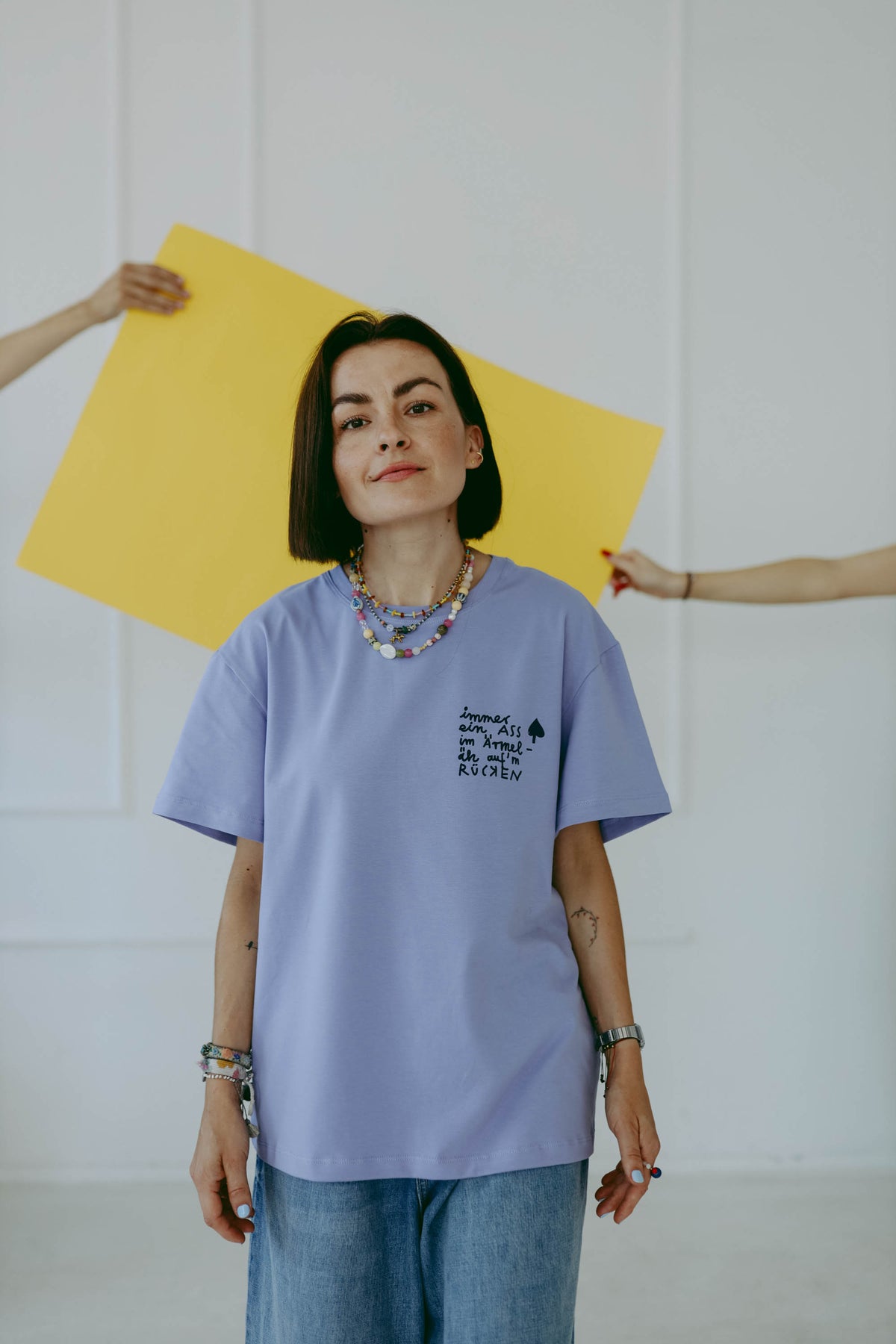 JOKER - BOXY T-SHIRT - Halfbird x DGU - ART Kollektion