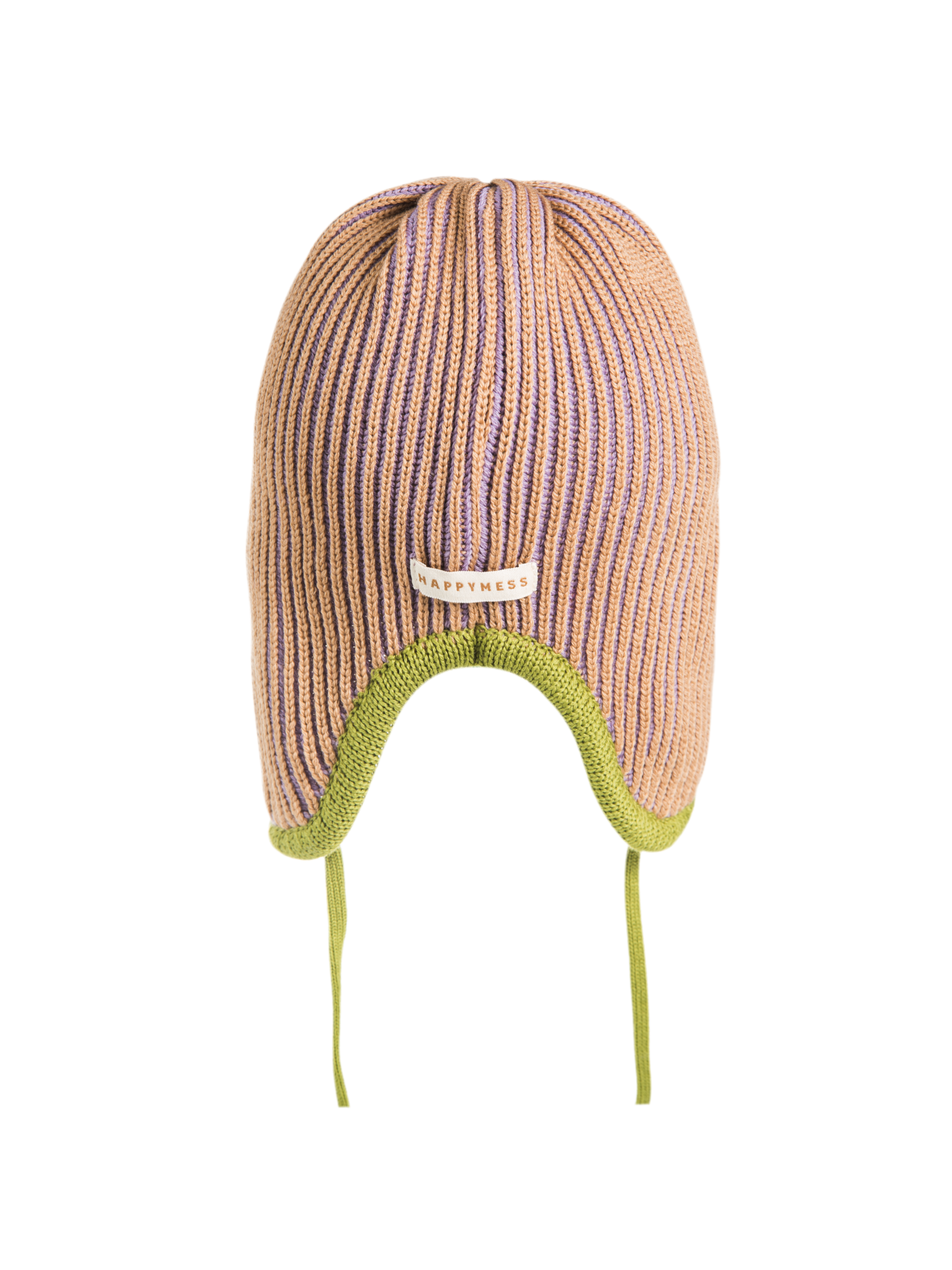 PILOTMÜTZE - PURPLE PINE -100% WOLLE