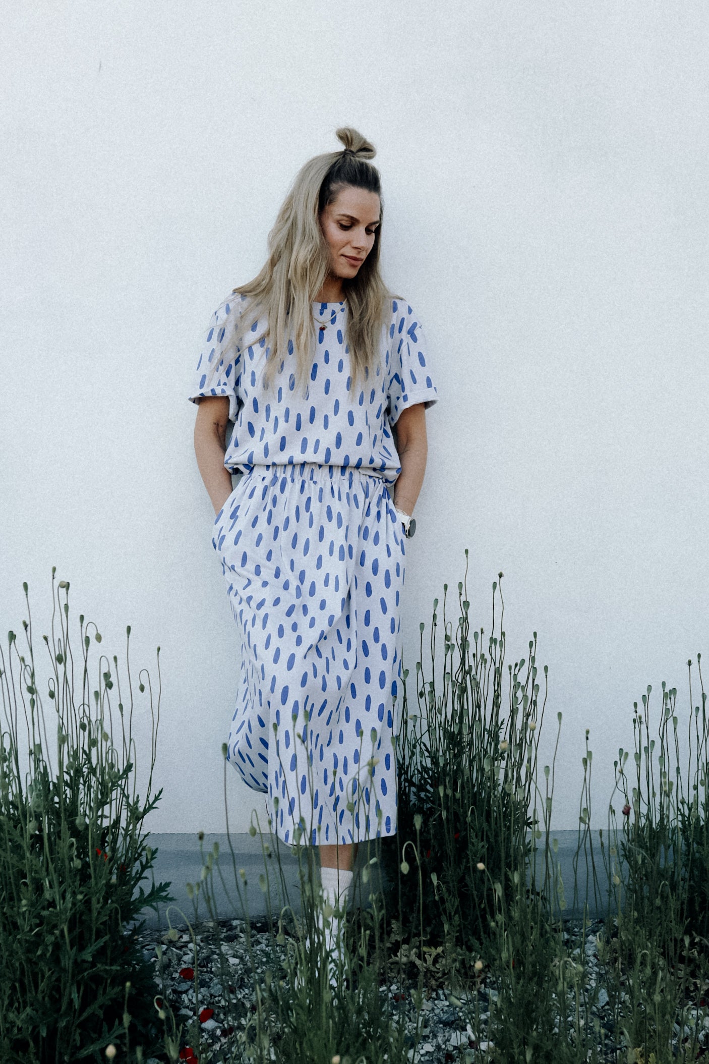 REGEN ALL OVER PRINT- BOXY T-SHIRT ( LIEFERUNG CA. 14 TAGE)