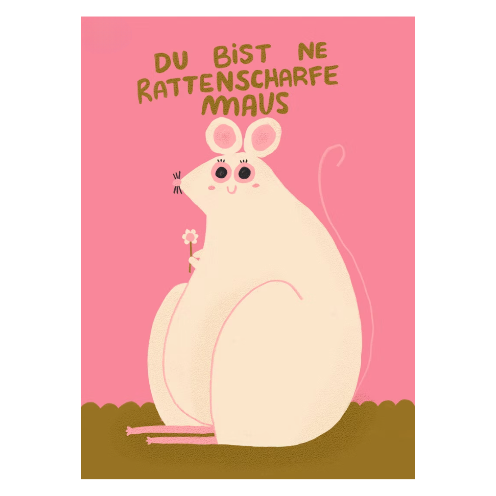 POSTKARTE - RATTENSCHARF