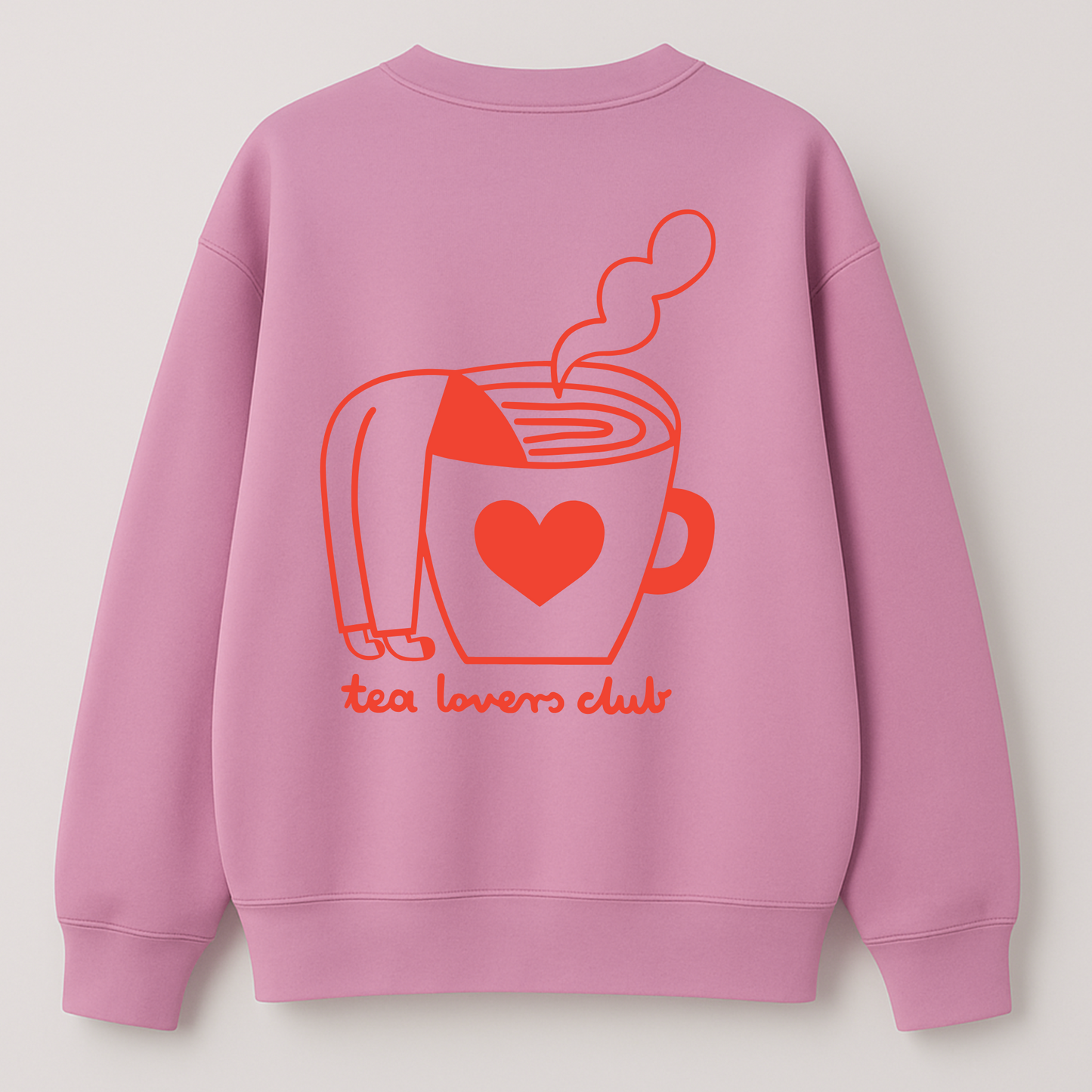 TEA LOVER AUF ALTROSA - SWEATSHIRT (LIEFERUNG CA. 14 TAGE)