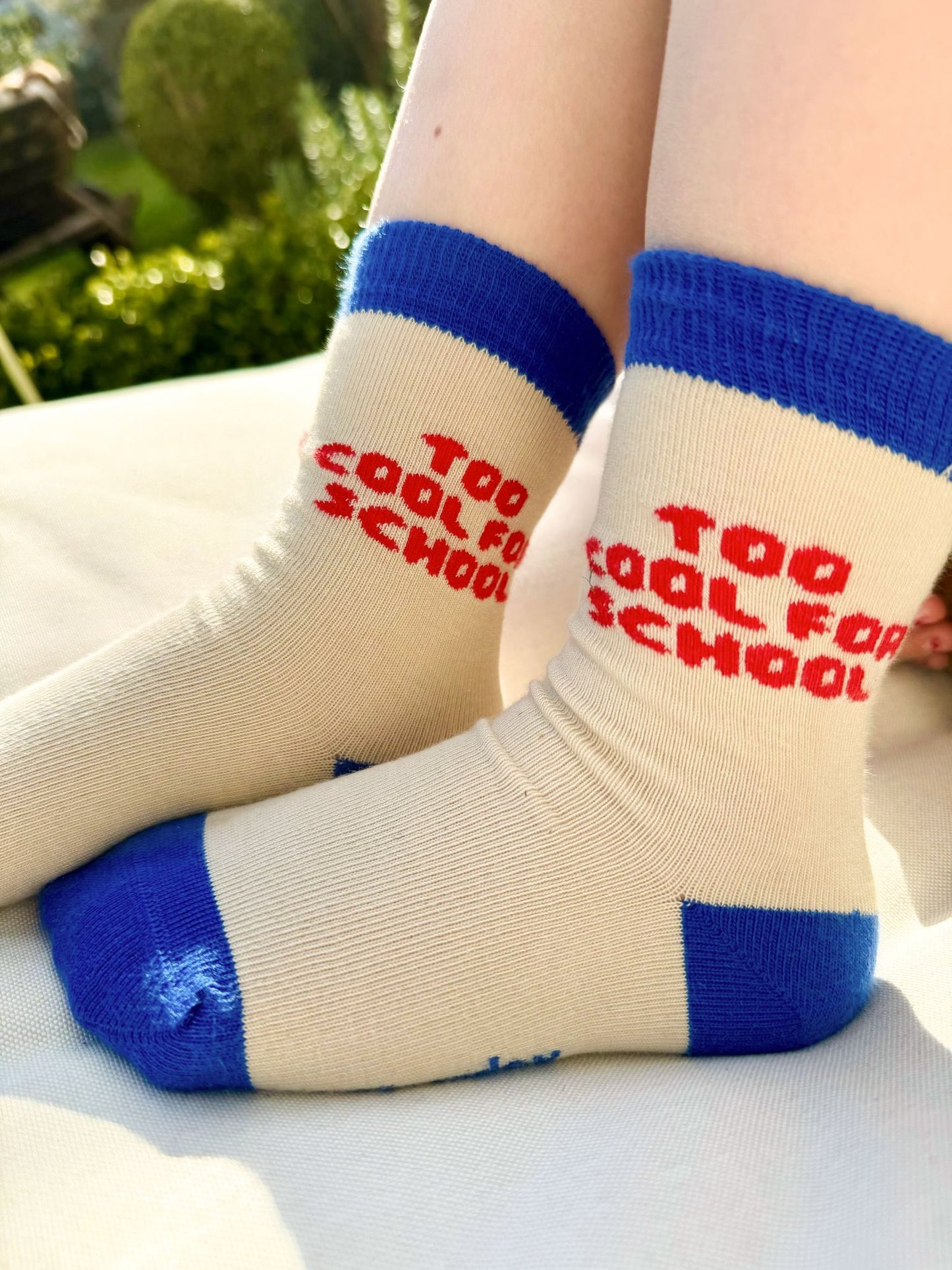 SOCKEN TO COOL FOR SCHOOL