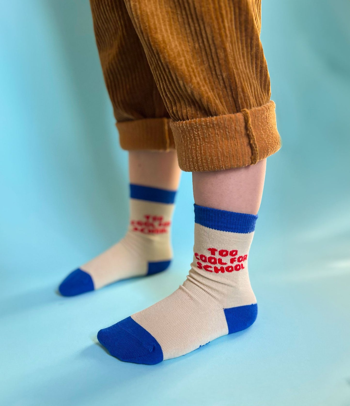 SOCKEN TO COOL FOR SCHOOL