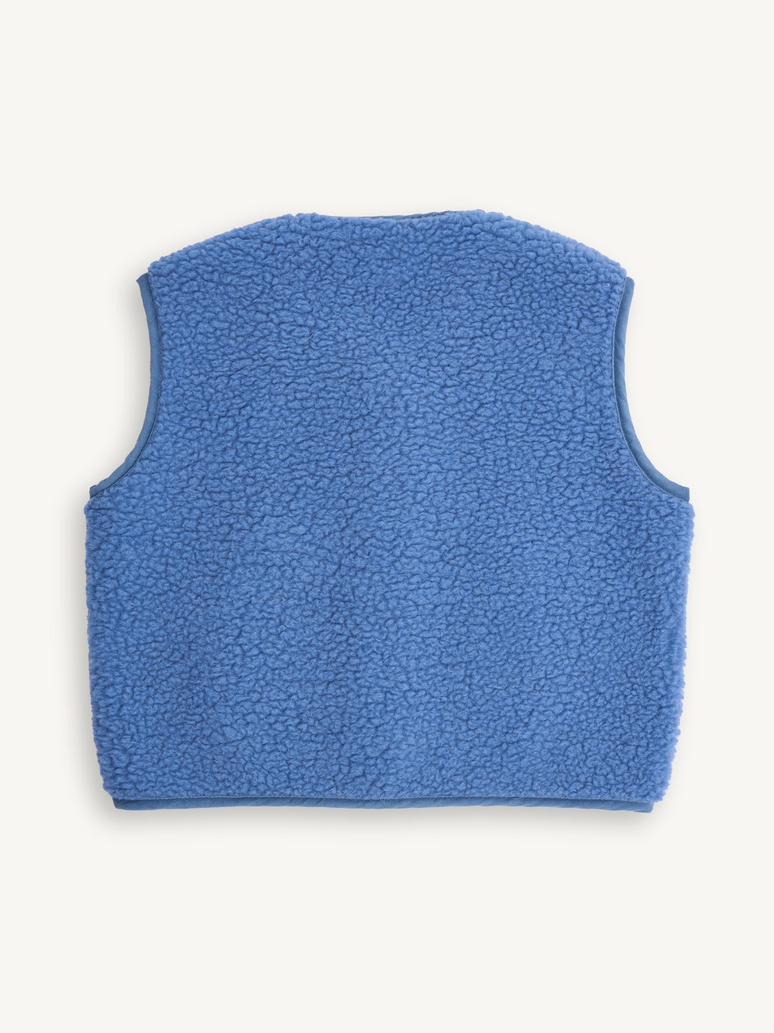 WESTE 100% WOLLE (MERINO) - BLAU