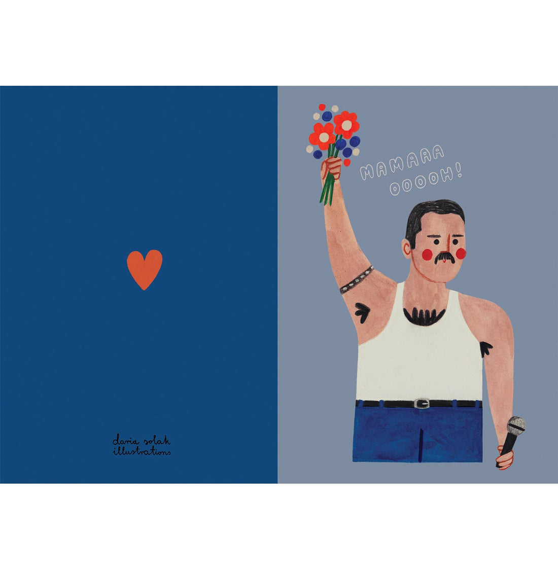 FREDDIE KARTE + UMSCHLAG