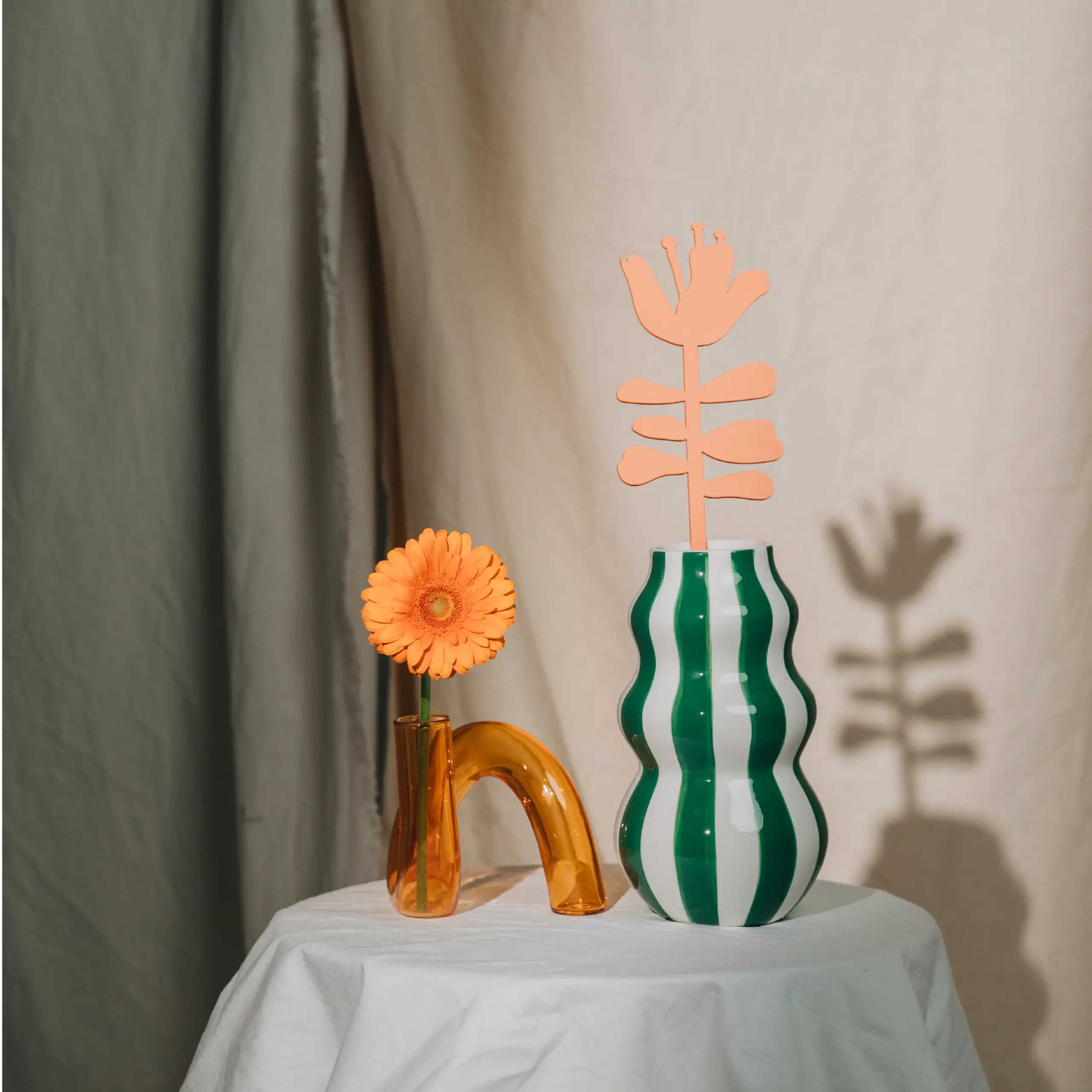 HOLZBLUME - HIBISKUS