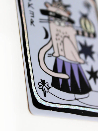 Glitzer Sticker - Joker