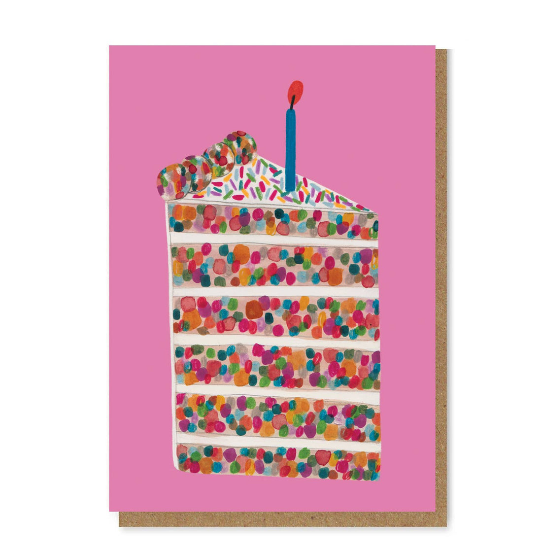 PIECE OF CAKE KARTE + UMSCHLAG