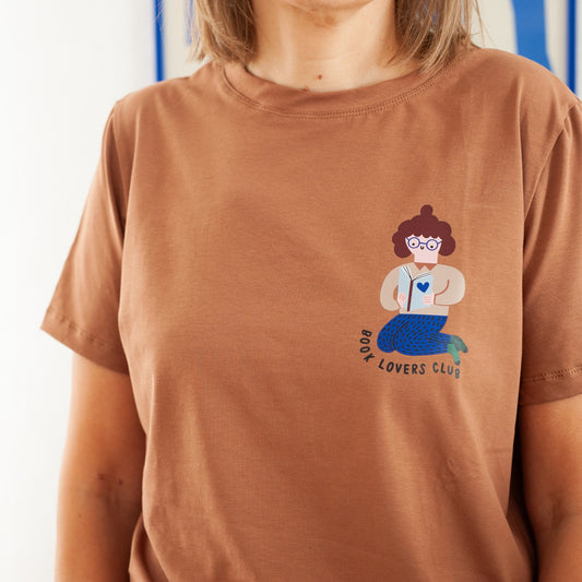 BOOK LOVERS AUF ZIMT -  ERWACHSENEN T-SHIRT (LIEFERUNG MAX. 14 TAGE)