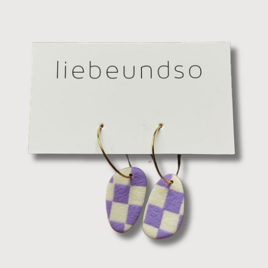 CHECKERED HOOPS