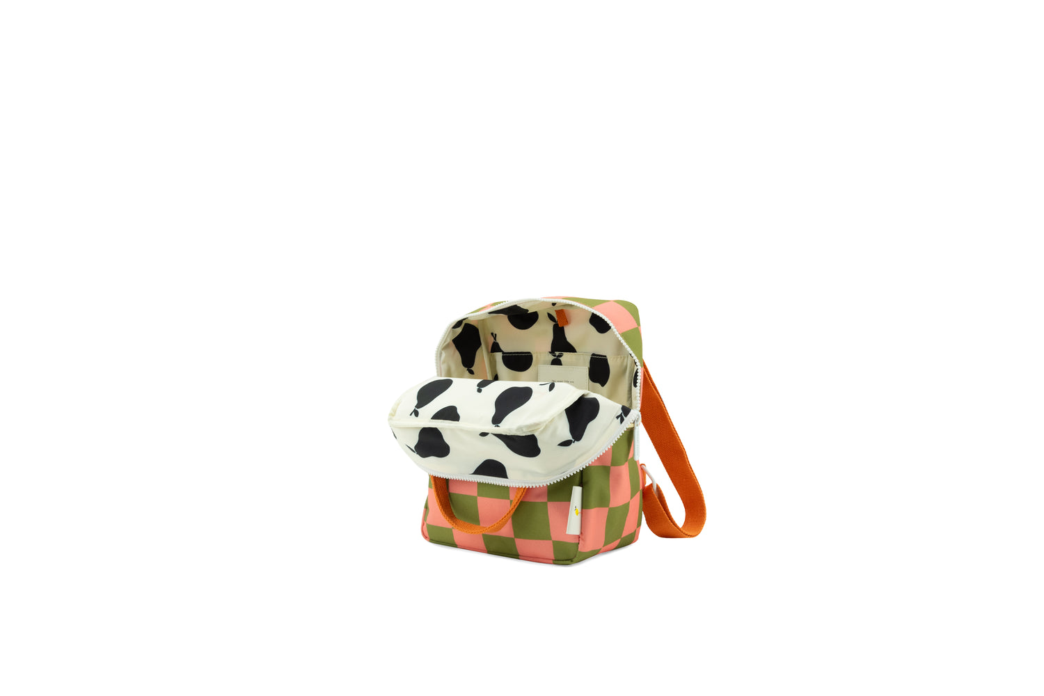 RUCKSACK (KLEIN)- FARMHOUSE - SPROUT GREEN + FLOWER PINK