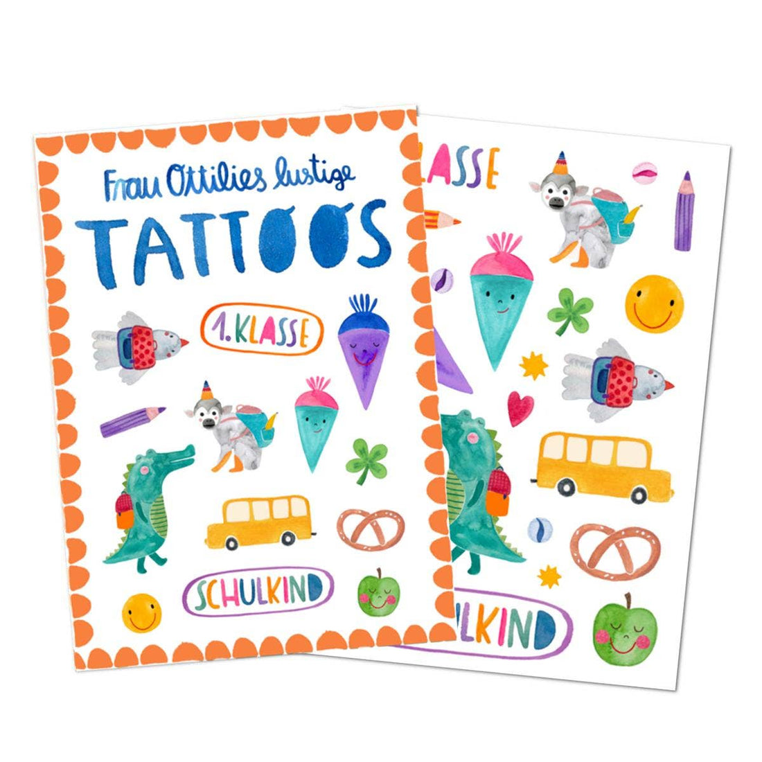 KINDERTATTOOS - EINSCHULUNG