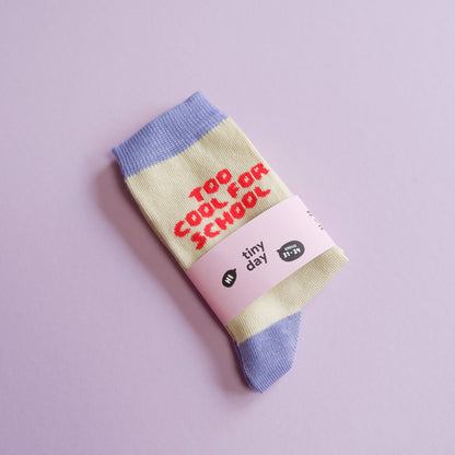 SOCKEN TO COOL FOR SCHOOL - FLIEDER