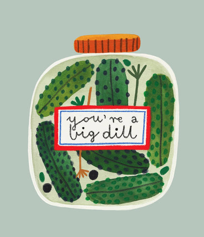 BIG DILL - AUFKLEBER