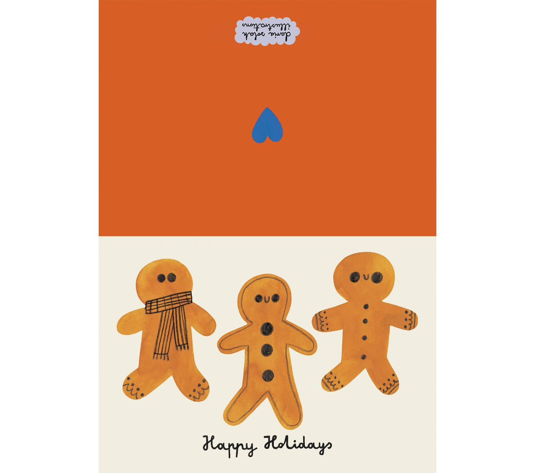 LEBKUCHEN - KARTE + UMSCHLAG