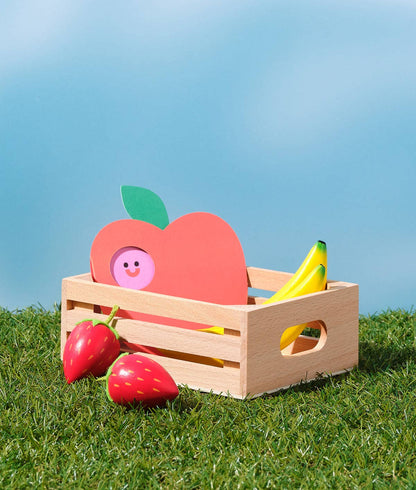 Ausklappbare Geburtstagskarte für Kinder „Apple“