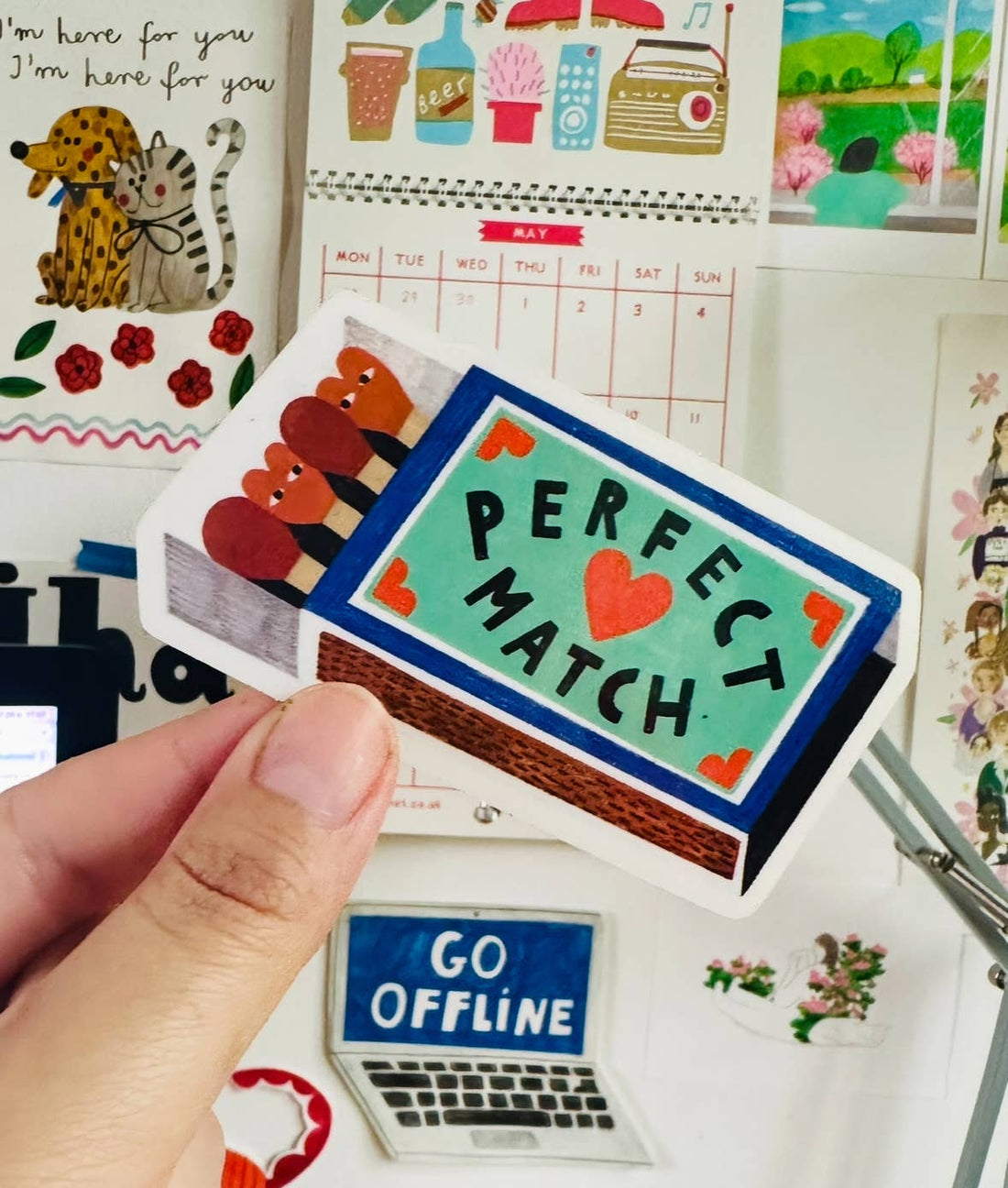 PERFECT MATCH - AUFKLEBER