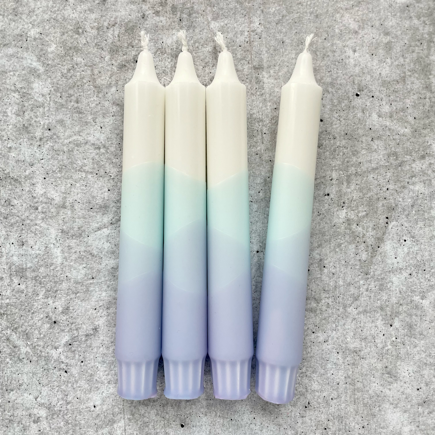 Dip Dye Kerzen | Provence | 4er Set