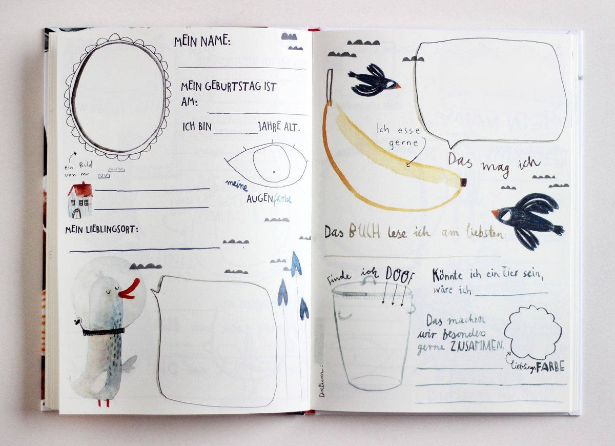 Freundebuch - Halfbird