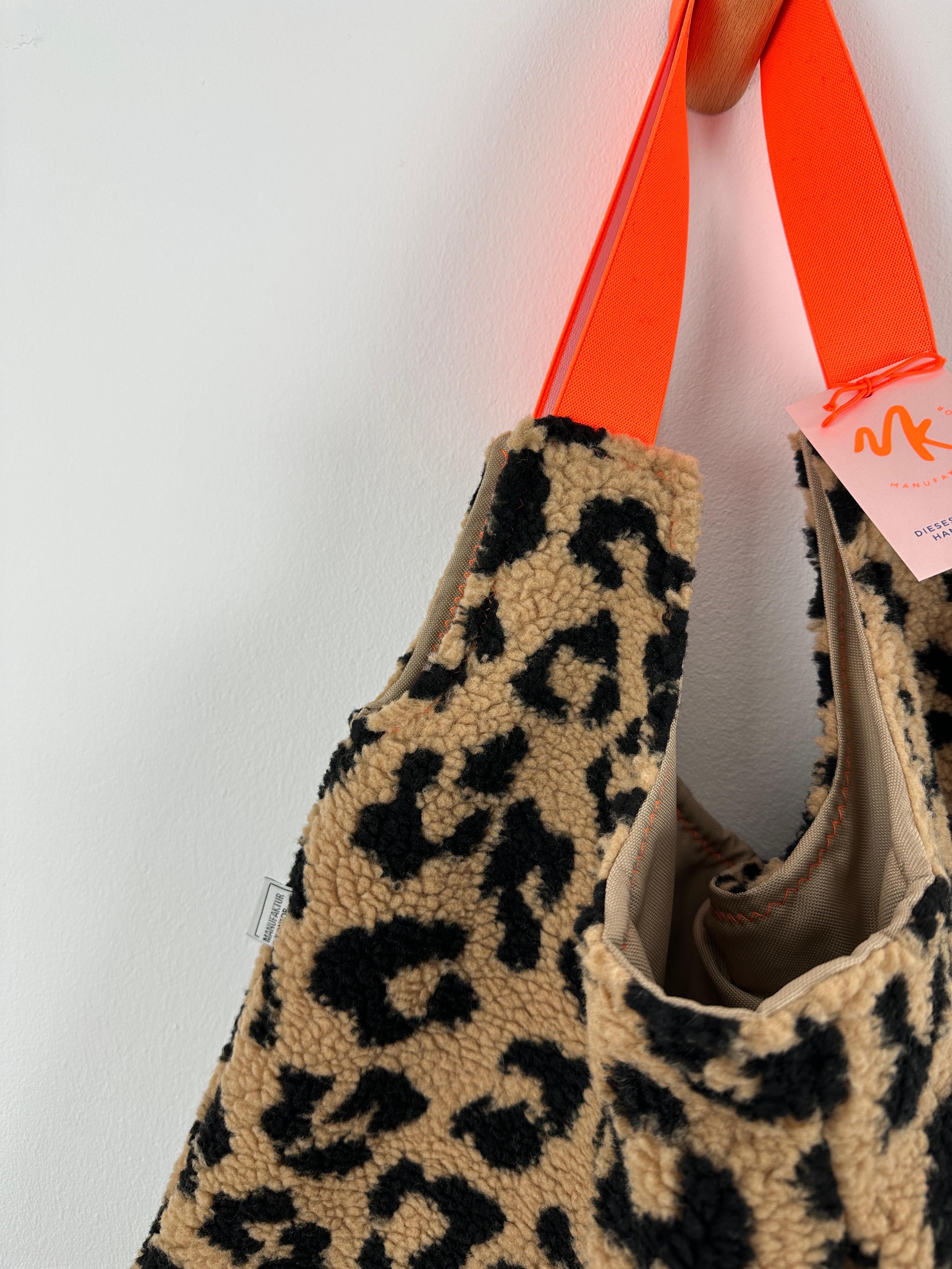 SHOPPER - LEO TOFFI + NEON ORANGE