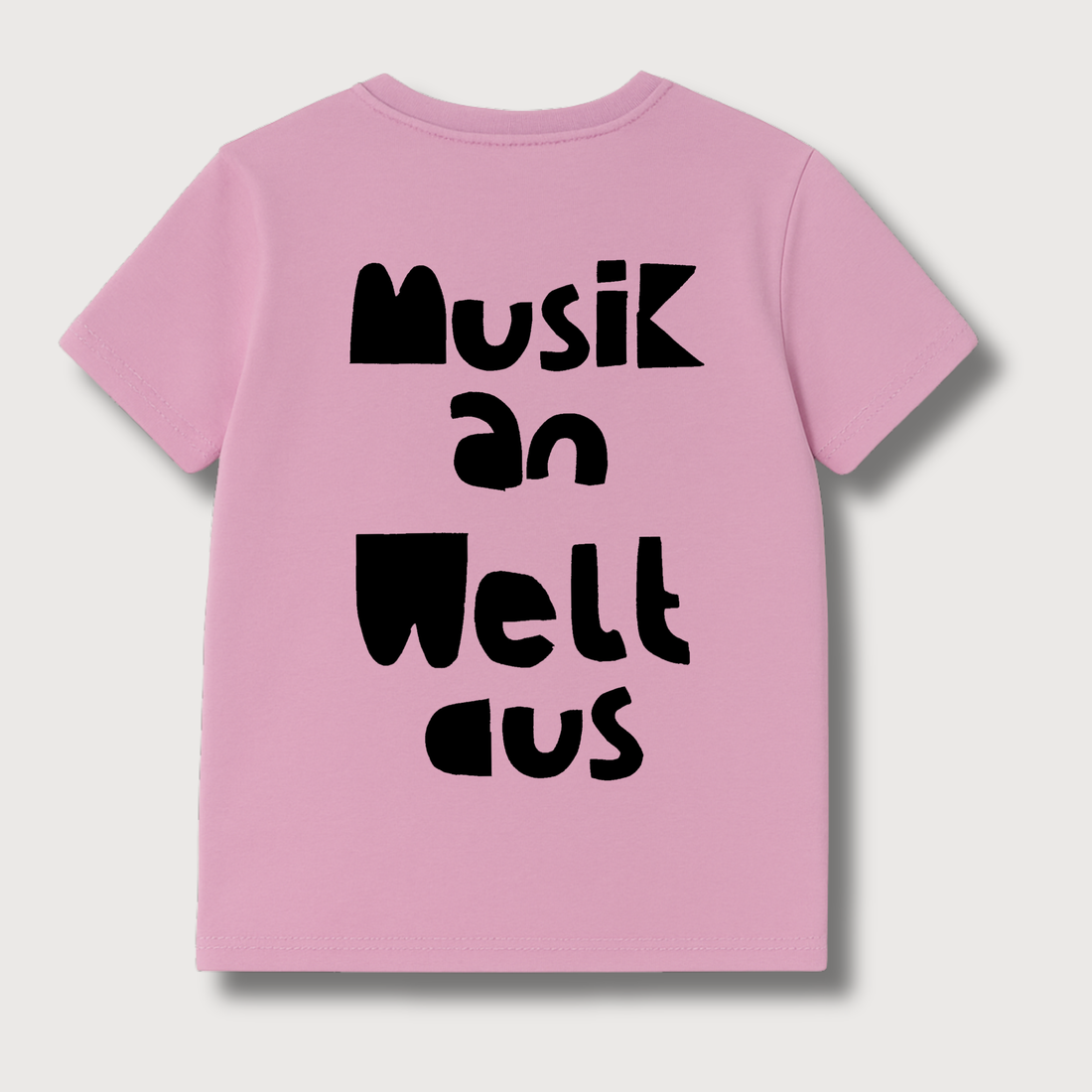 MUSIK AN WELT AUS - BOXY T-SHIRT ALTROSA