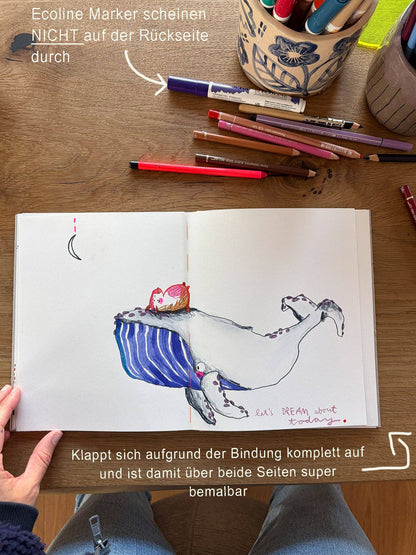 Skizzenbuch - Halfbird