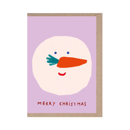 KARTE - MERRY SNOWMAN
