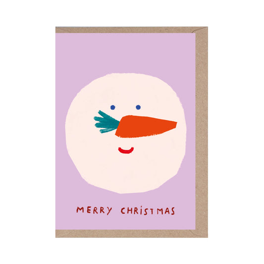 KARTE - MERRY SNOWMAN