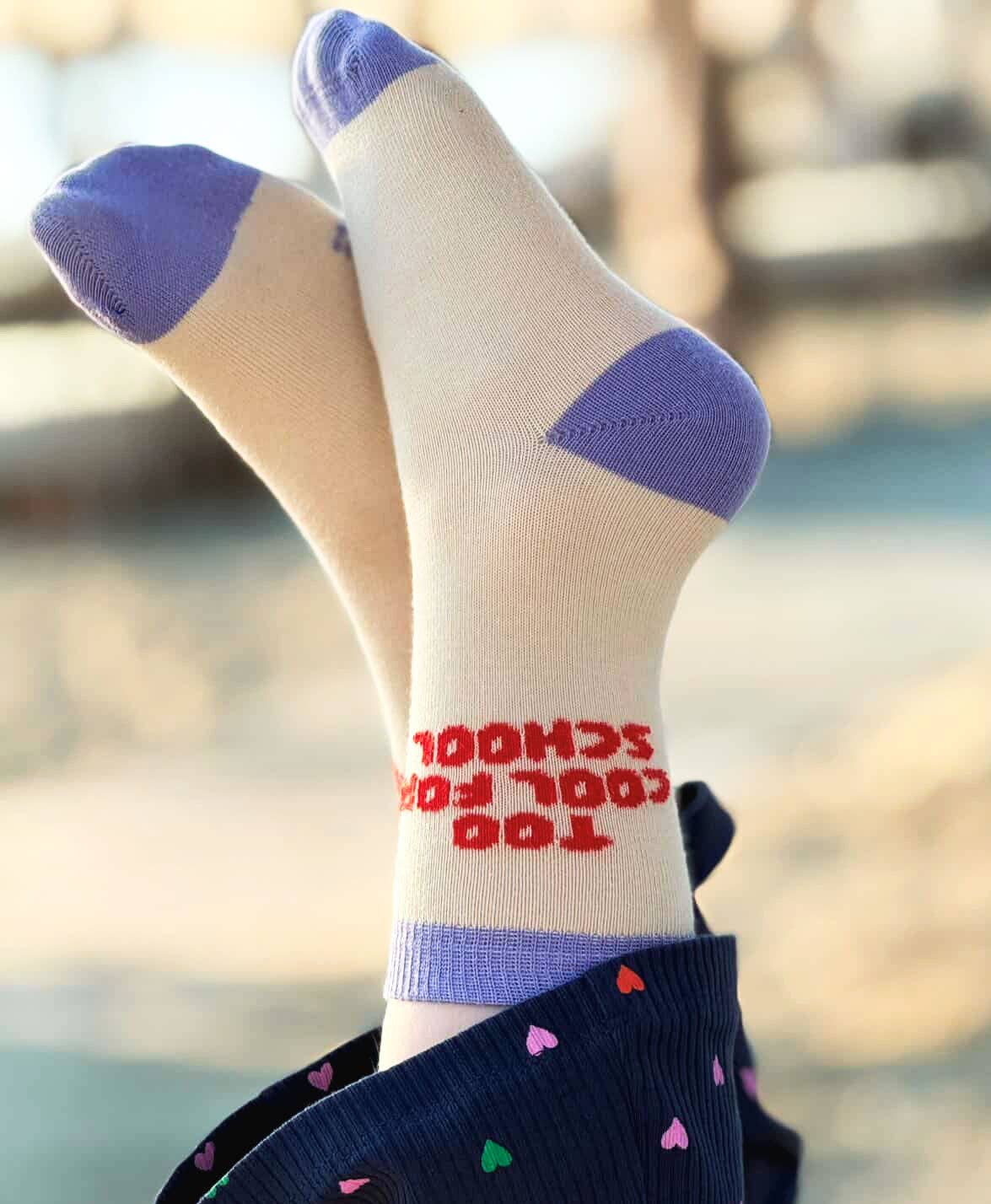 SOCKEN TO COOL FOR SCHOOL - FLIEDER