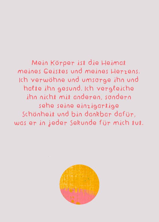 KARTEN FÜR EIN GUTES LEBEN - ERWACHSENEN EDITION