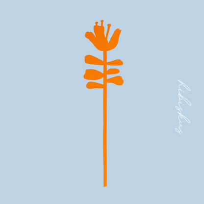 HOLZBLUME - HIBISKUS