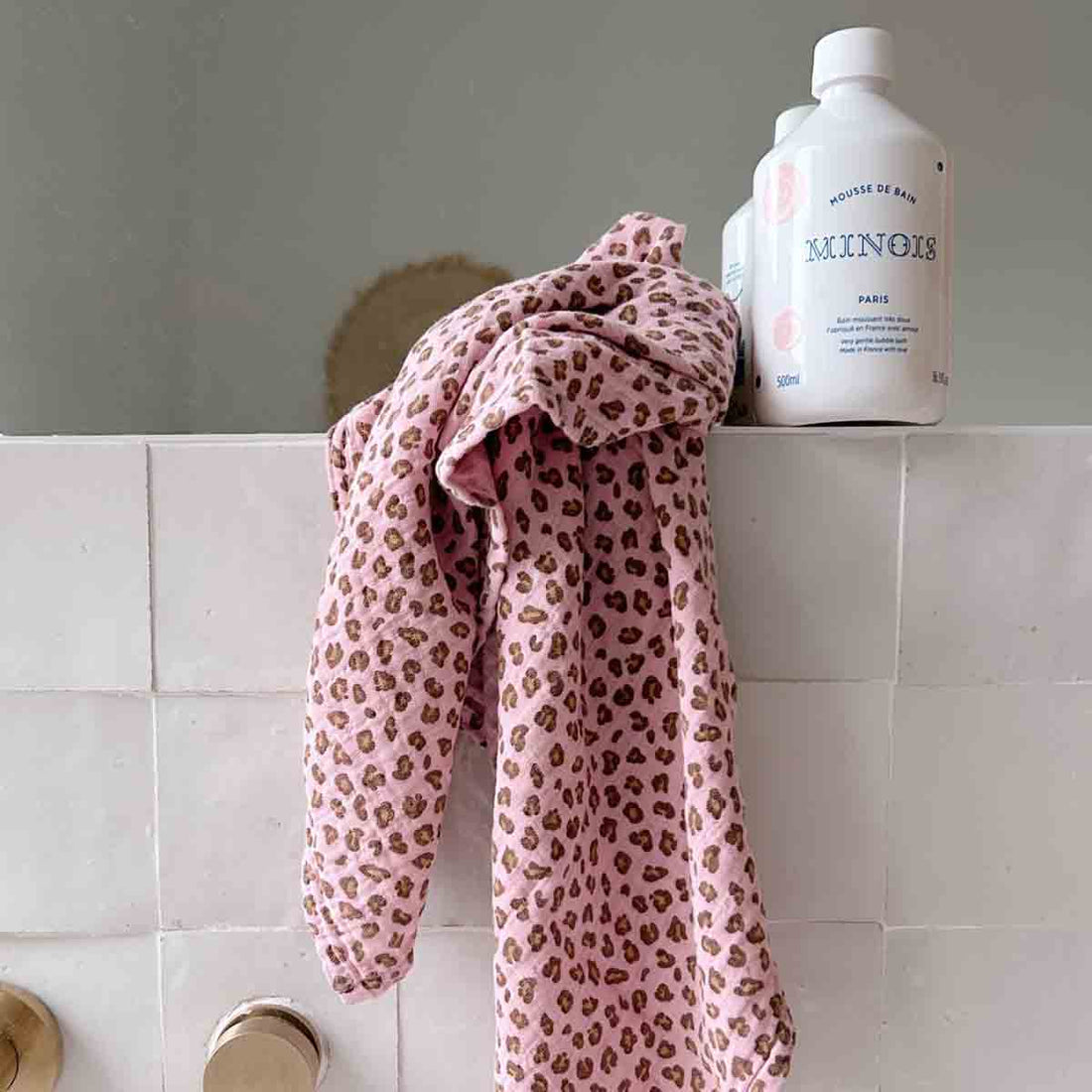 HALSTUCH - MINI LEO CANDY PINK - 110x110