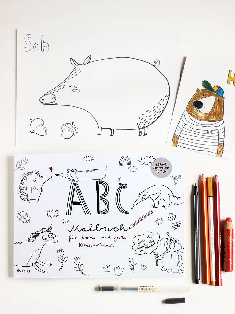 Malbuch - ABC