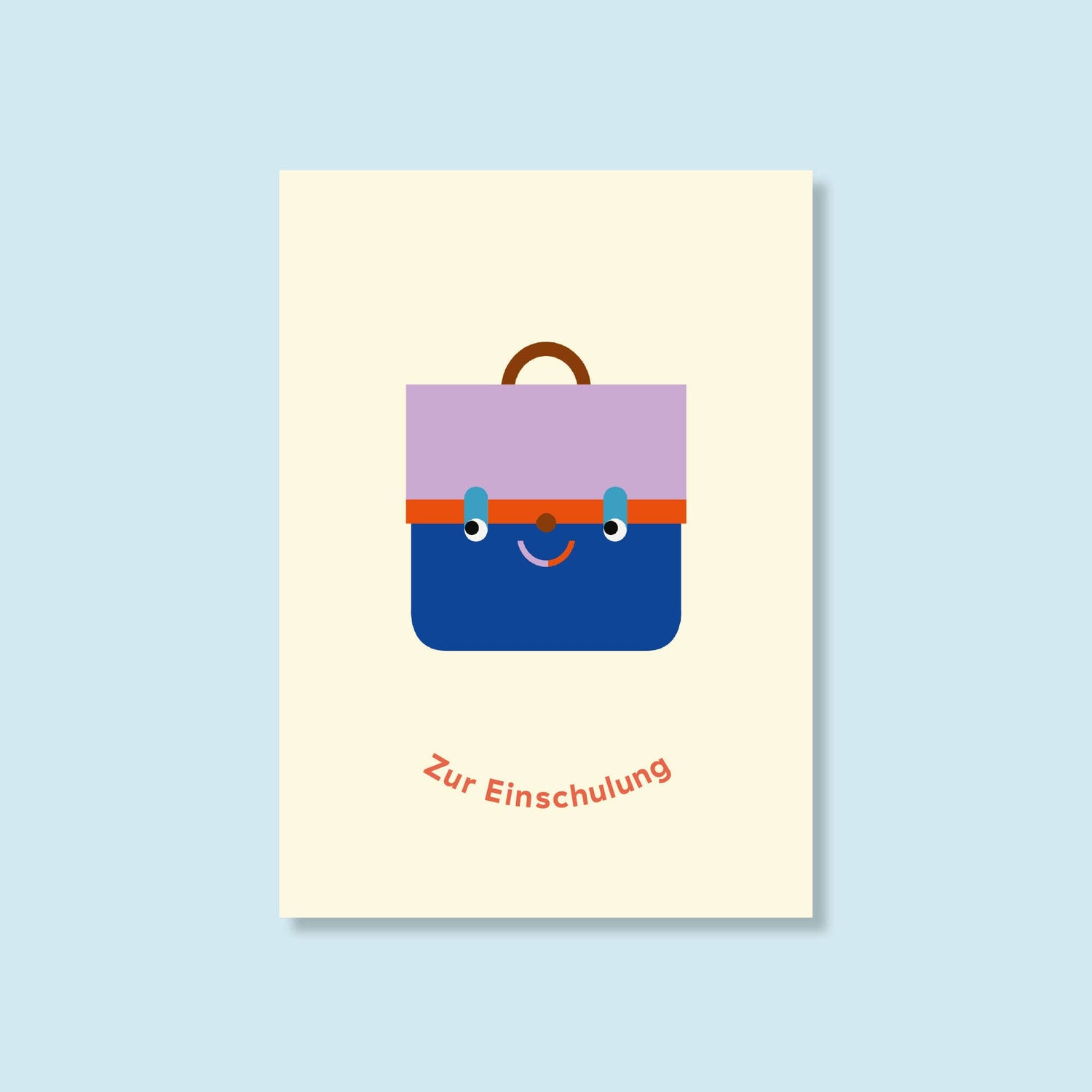 POSTKARTE - ZUR EINSCHULUNG