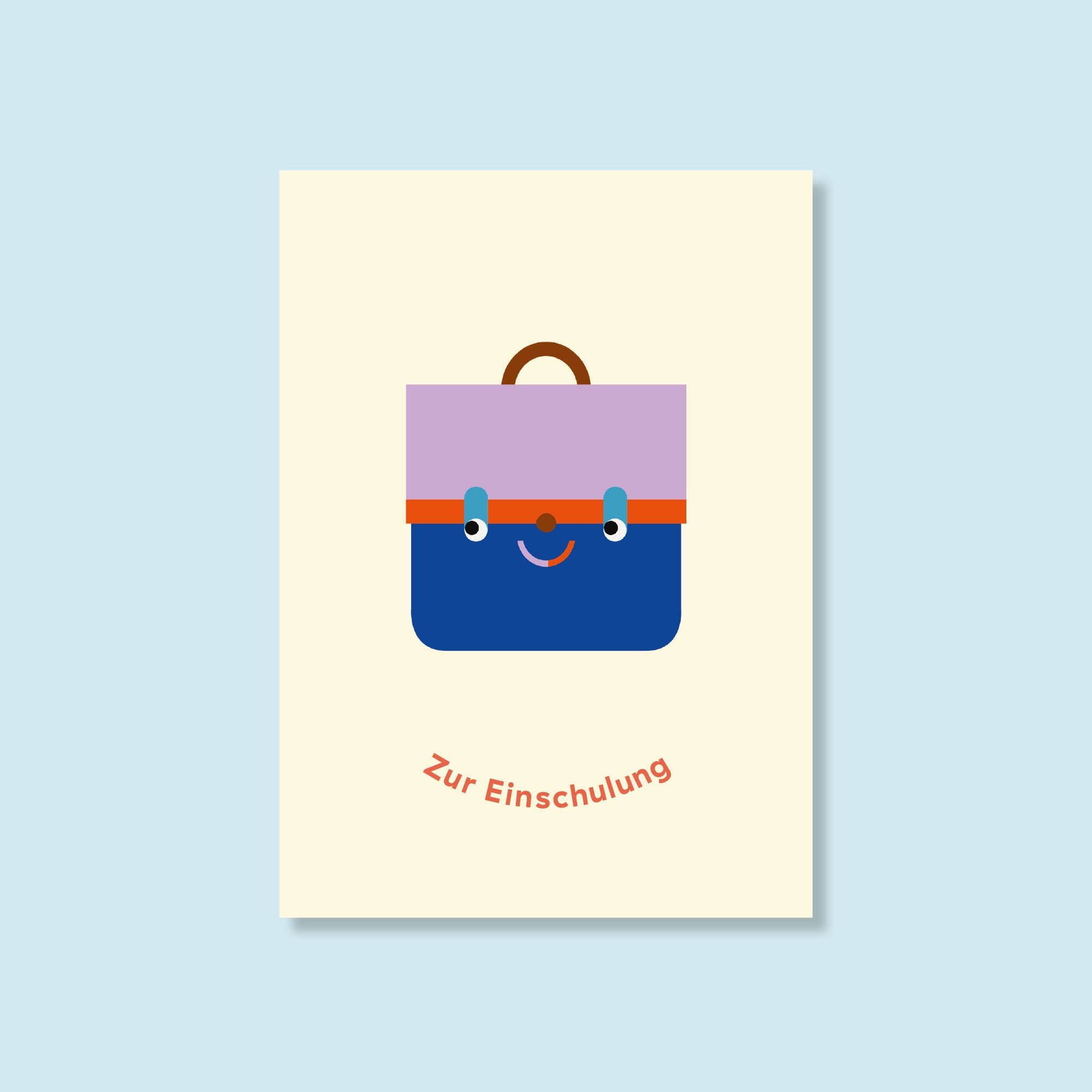 POSTKARTE - ZUR EINSCHULUNG