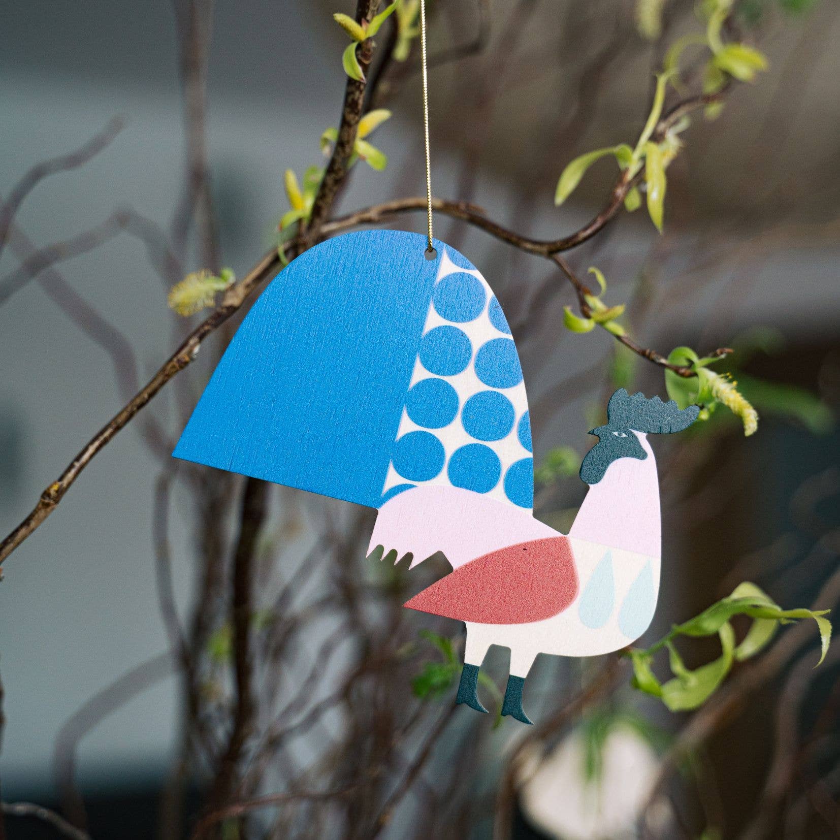 LAWRENCE DER HAHN - HÄNGESCHMUCK