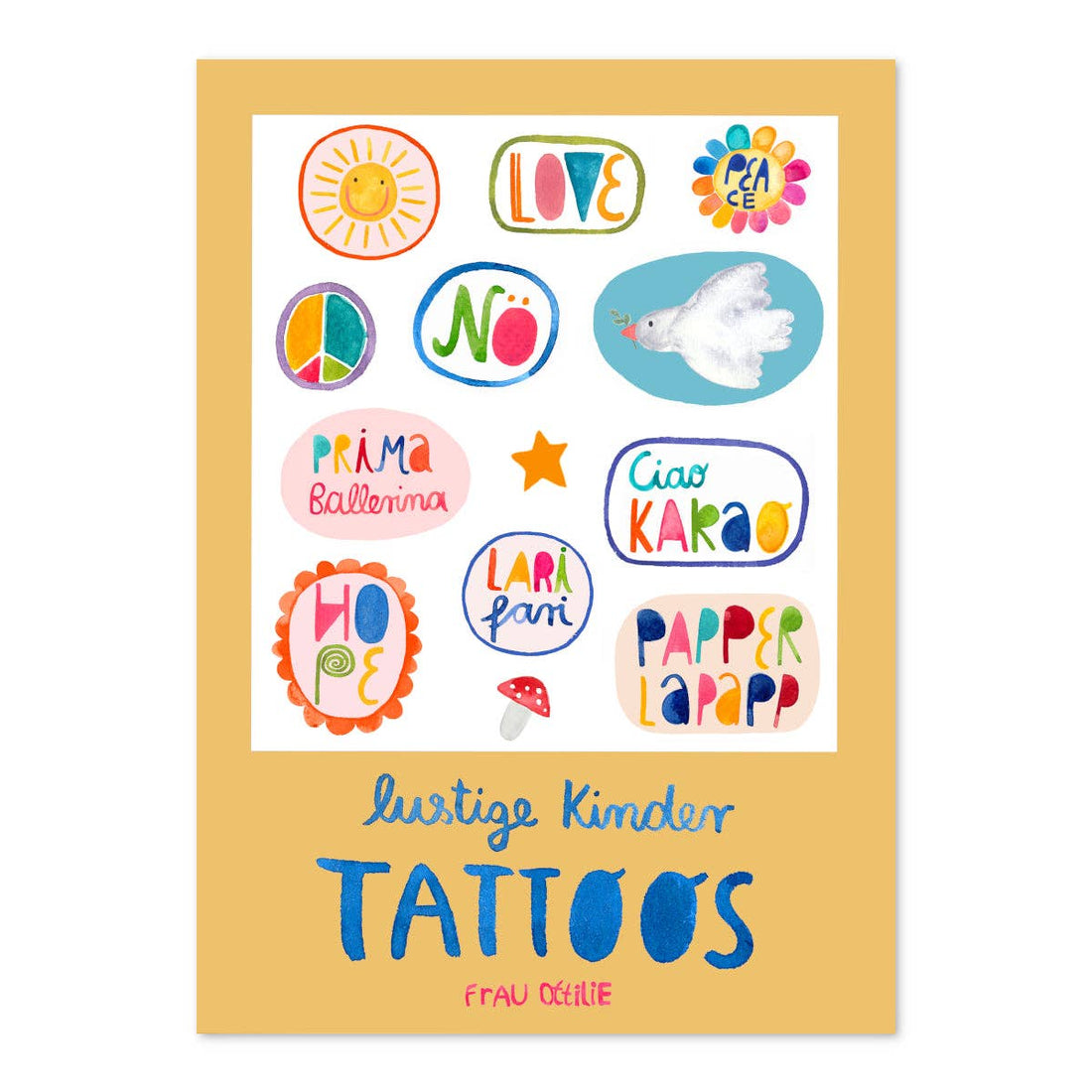 KINDERTATTOOS - SONNENSCHEIN + RAMBA ZAMBA