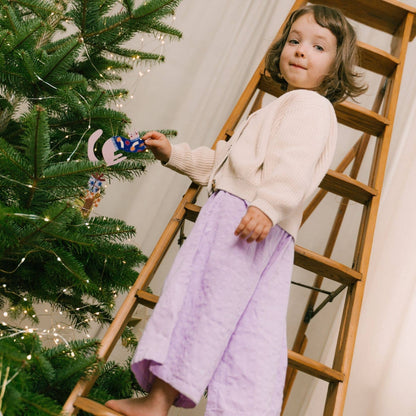 WEIHNACHTSSCHMUCK - PFERD ROT