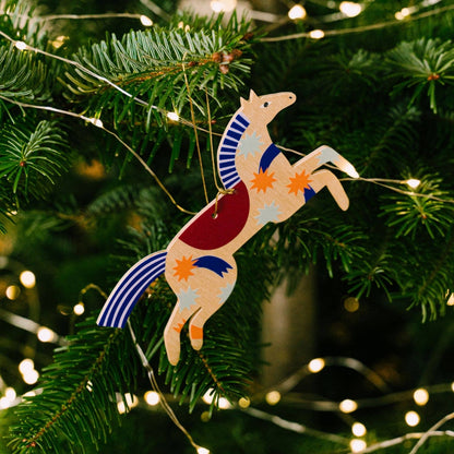 WEICHNACHTSSCHMUCK - PFERD