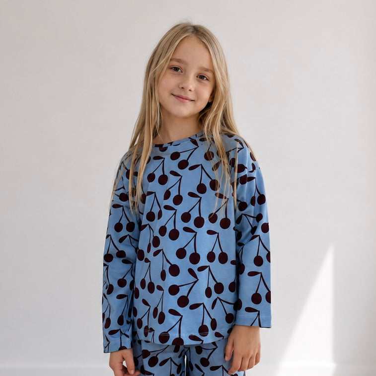 CHERRY CLUB - KINDER OVERSIZED LONGSLEEVE