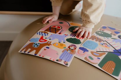 MAGNETSPIEL - BAUERNHOF