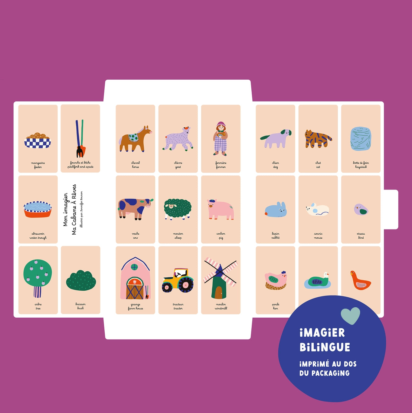 MAGNETSPIEL - BAUERNHOF