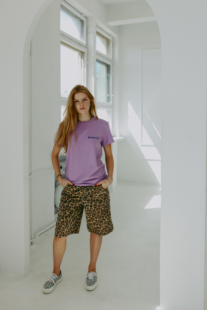 Meowcinno -  Erwachsenen T-Shirt - Lila
