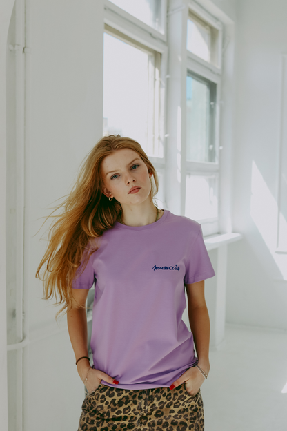 Meowcinno -  Erwachsenen T-Shirt - Lila