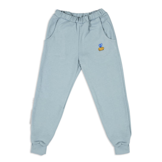 BEE ON LIGHT BLUE PANTS