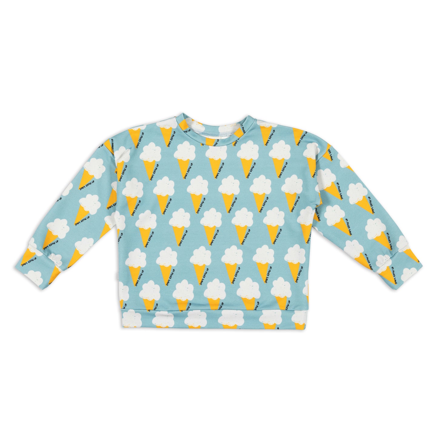 EIS AUF BLAU ALL OVER SWEATSHIRT