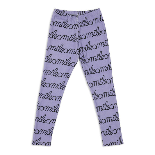 SMILESMILESMILE LEGGINGS RIBBED